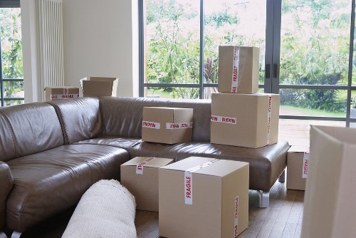 Quotation and contact step for a removal company